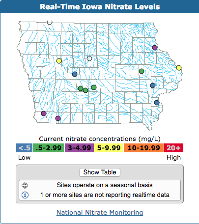 Real Time Water Maps · Jared Musil